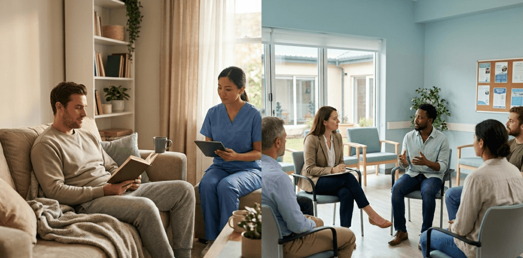 The Real Difference Between In-Home Detox and Inpatient Rehab
